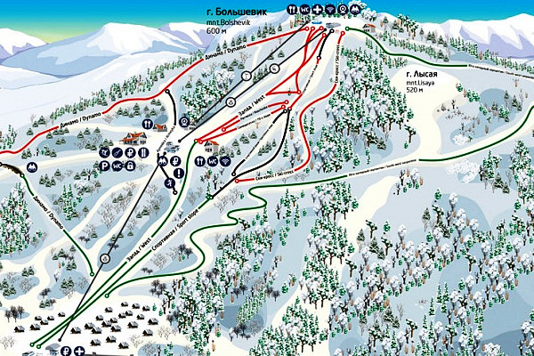 схема трасс scheme runs